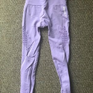 Gymshark lilac energy seamless leggings